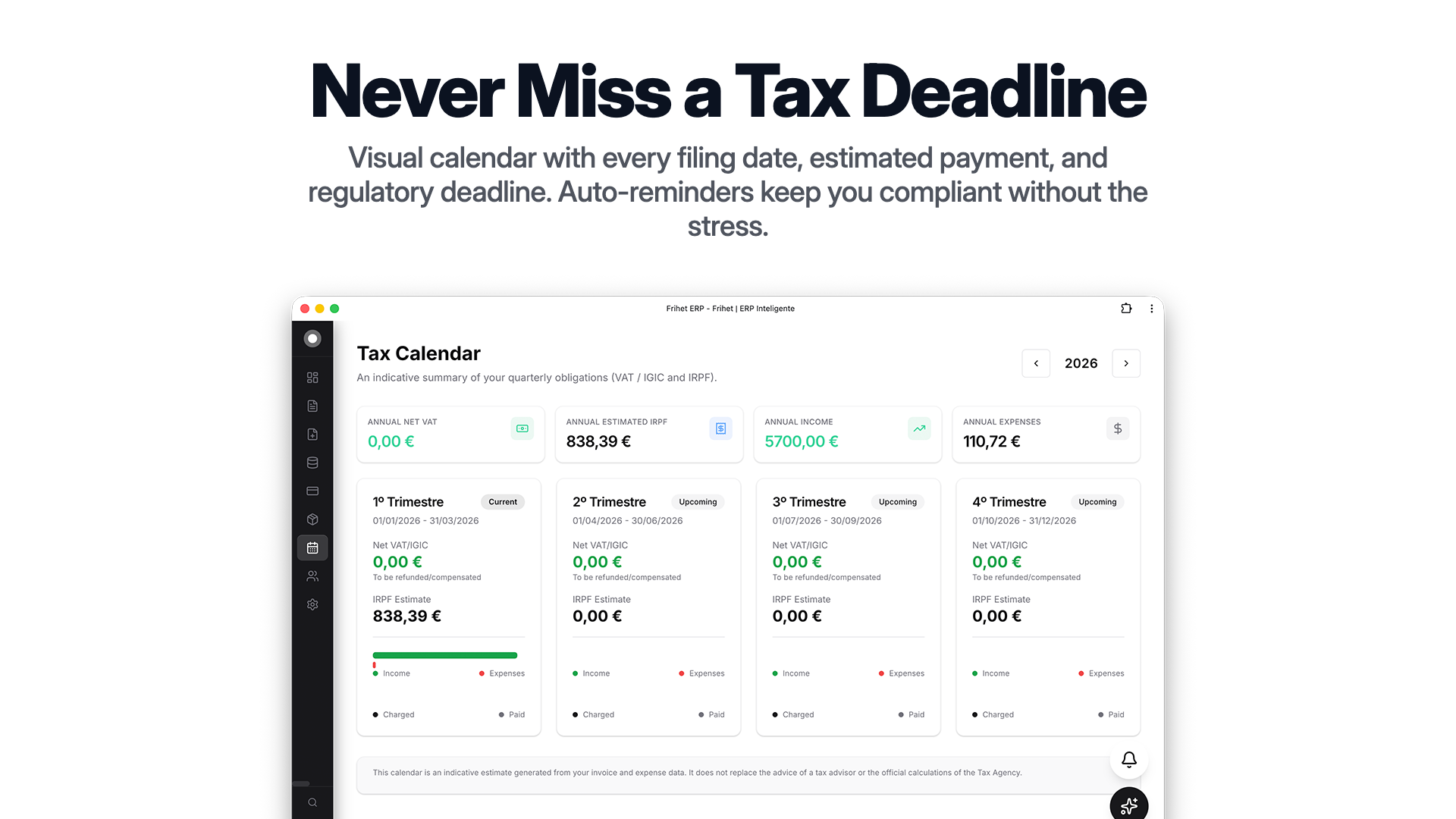 Frihet - Screenshot 3 showing product features and functionality