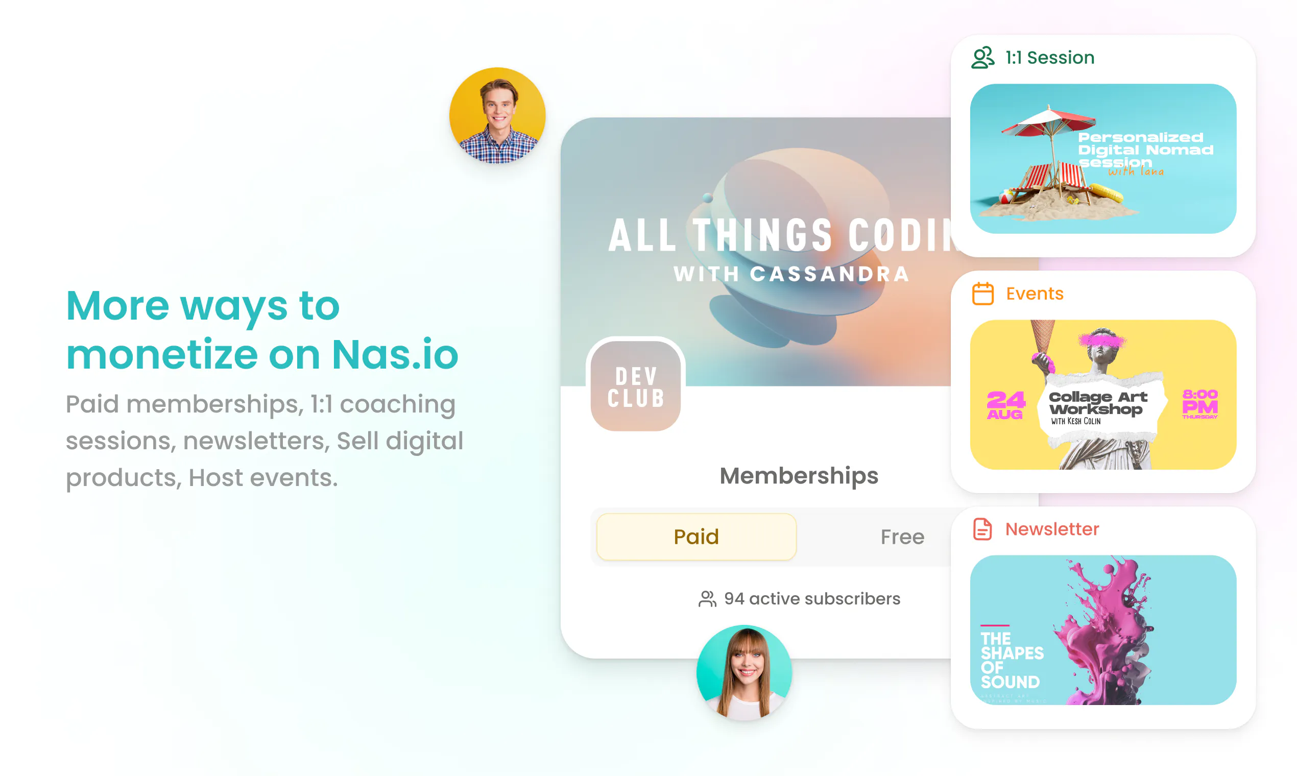 Nas.io screenshot