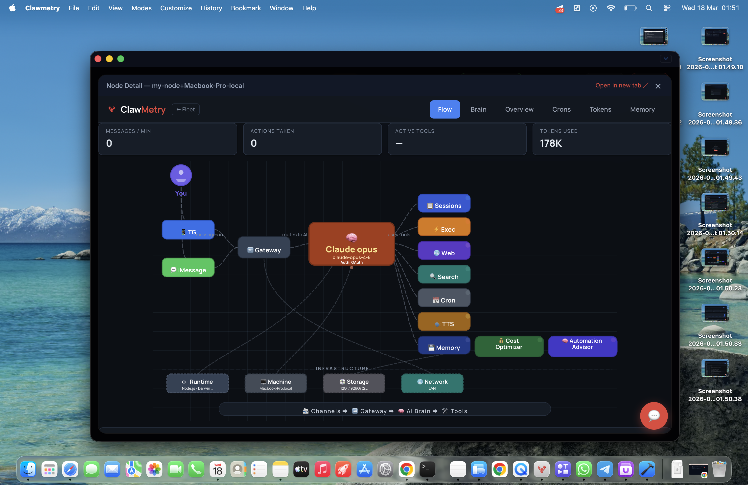 ClawMetry Cloud gallery image