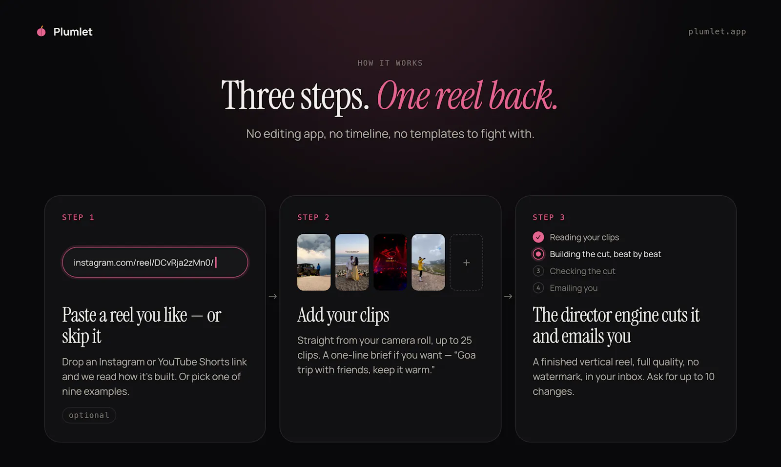 Plumlet screenshot 3