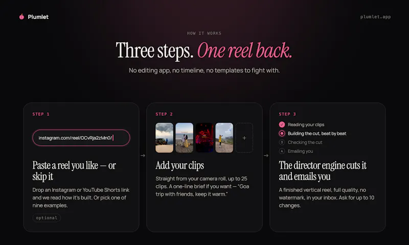 Plumlet screenshot 3