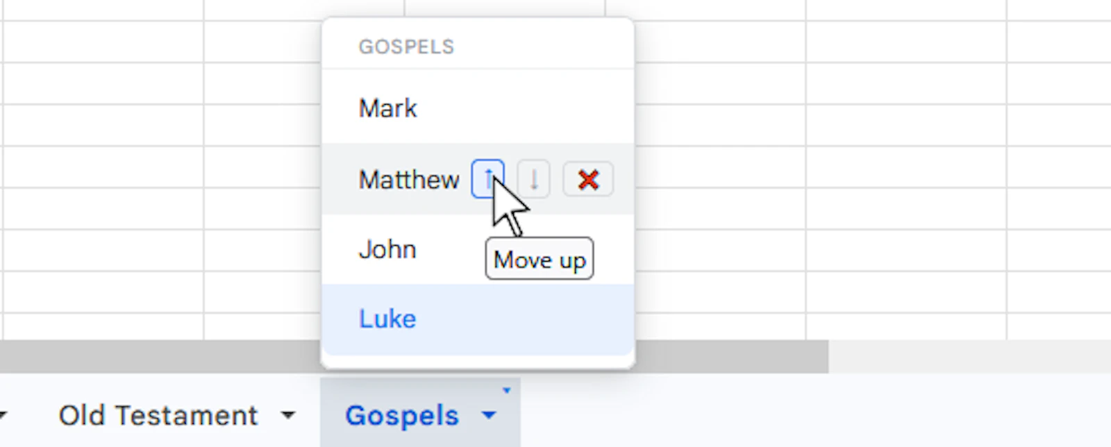 SheetsMenu & SheetsGroups screenshot 7