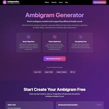 Ambigram Generator gallery image