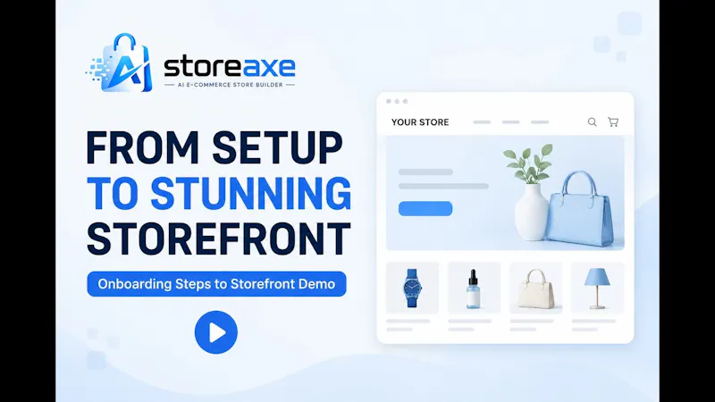 StoreAxe screenshot 1 (video preview)