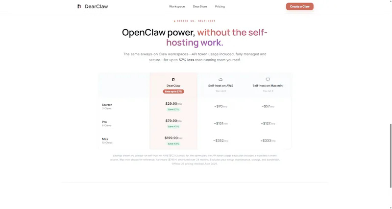 DearClaw screenshot 3