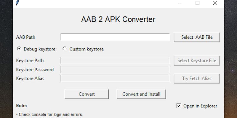 AAB to APK Converter media 1