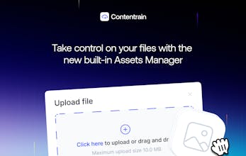 内容管理简化：采用视觉表示法，展示Contentrain如何简化内容管理流程。