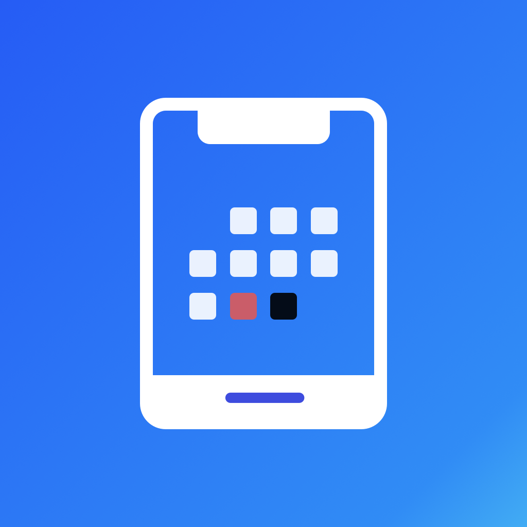 LockScreen Calendar Maker - Product Hunt launch logo and brand identity