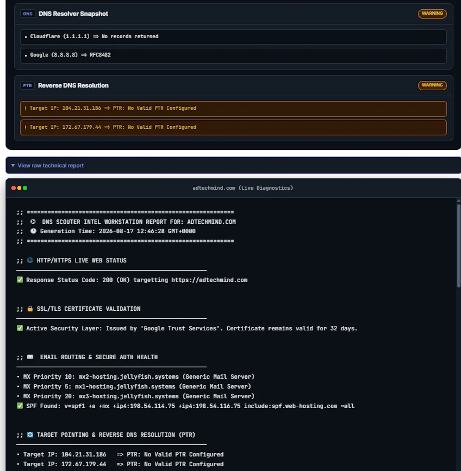 DNS Scouter screenshot 3