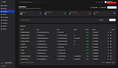 Framtt Dashboard gallery image