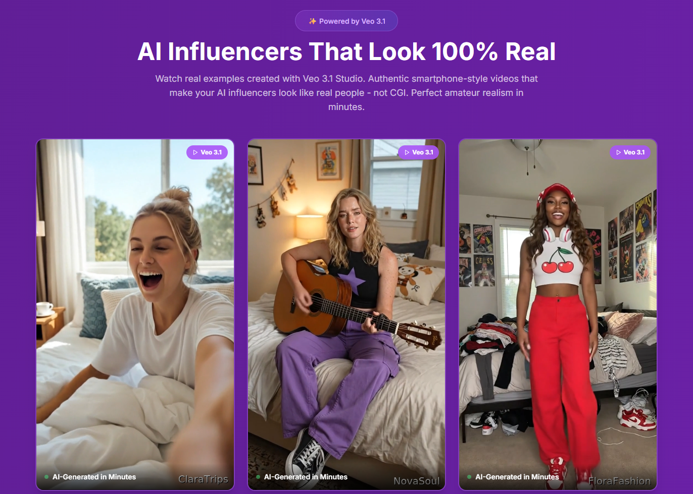 AI Influencer Studio gallery image