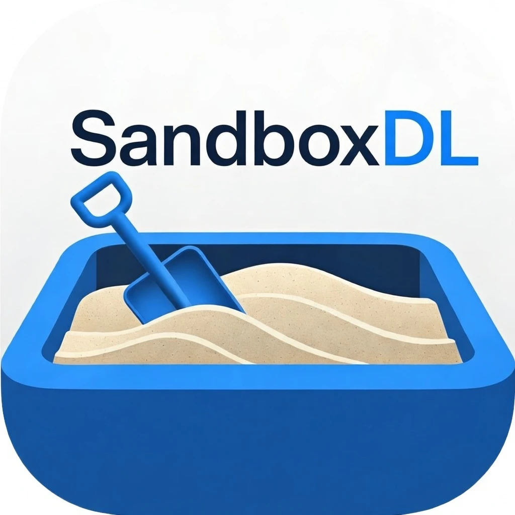 SandboxDL — sloman.ai logo
