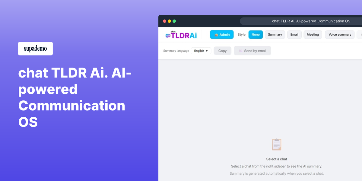 chat TLDR Ai gallery image