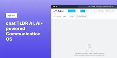 chat TLDR Ai gallery image