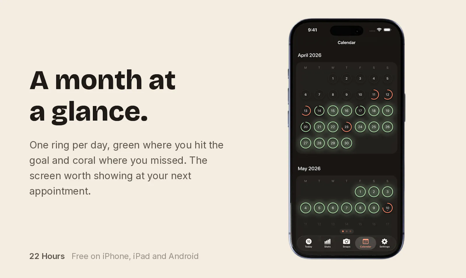 22 Hours: Aligner Tracker screenshot 5
