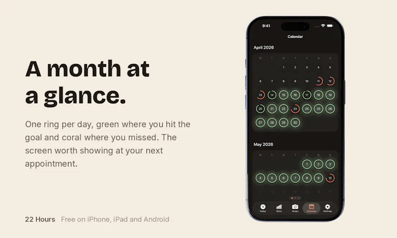 22 Hours: Aligner Tracker screenshot 5