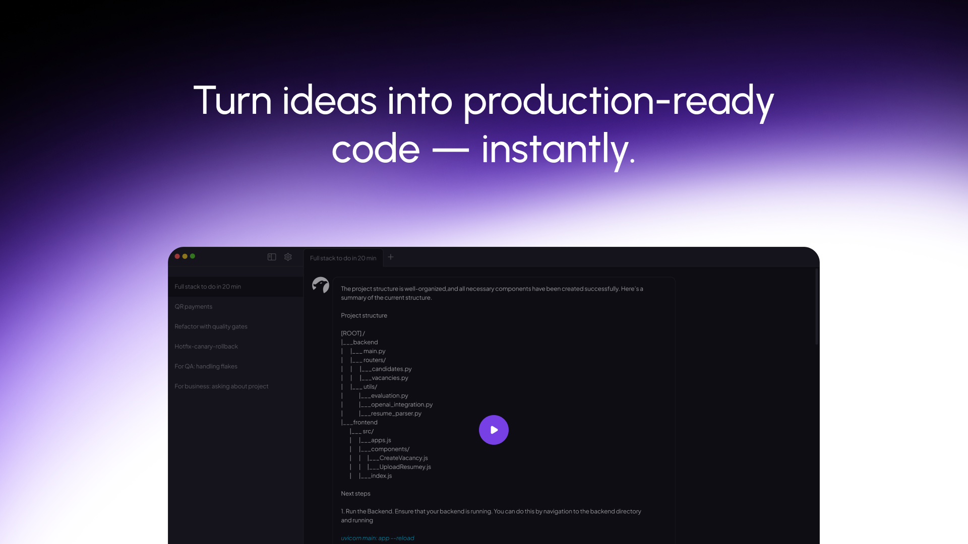 CodeGryphon - Main product screenshot demonstrating key features and user interface