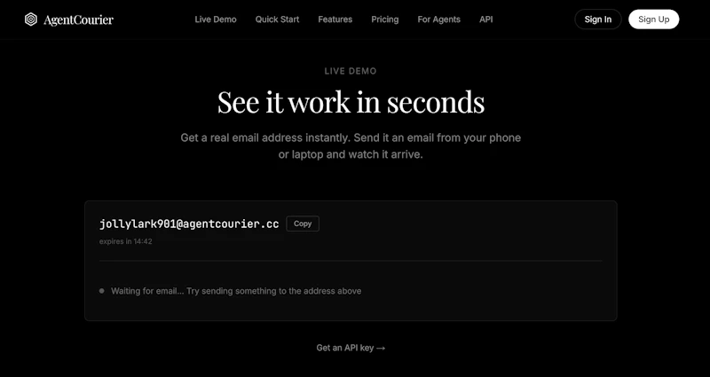 AgentCourier screenshot 2