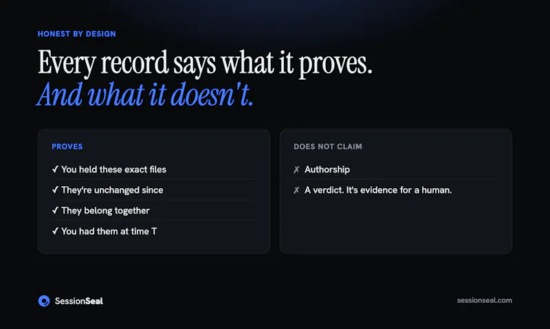 SessionSeal screenshot 3