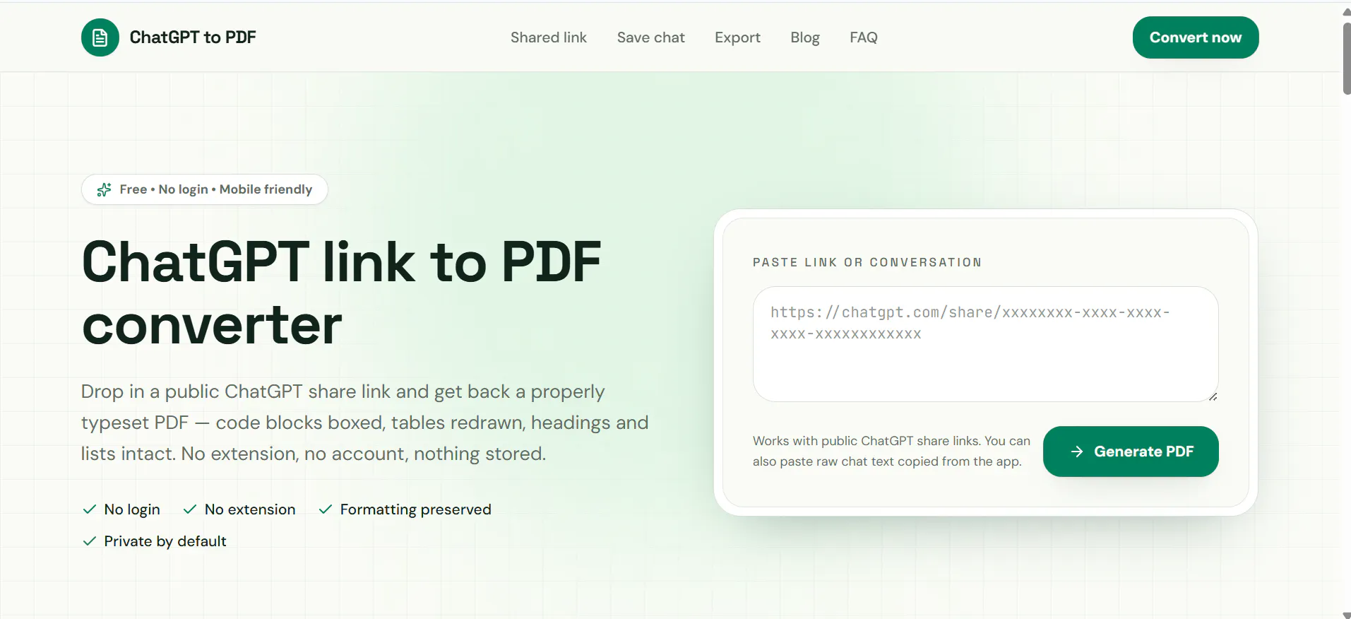 ChatGPT to PDF 截图