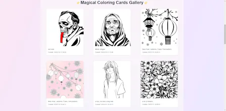 Coloring Cards gallery image