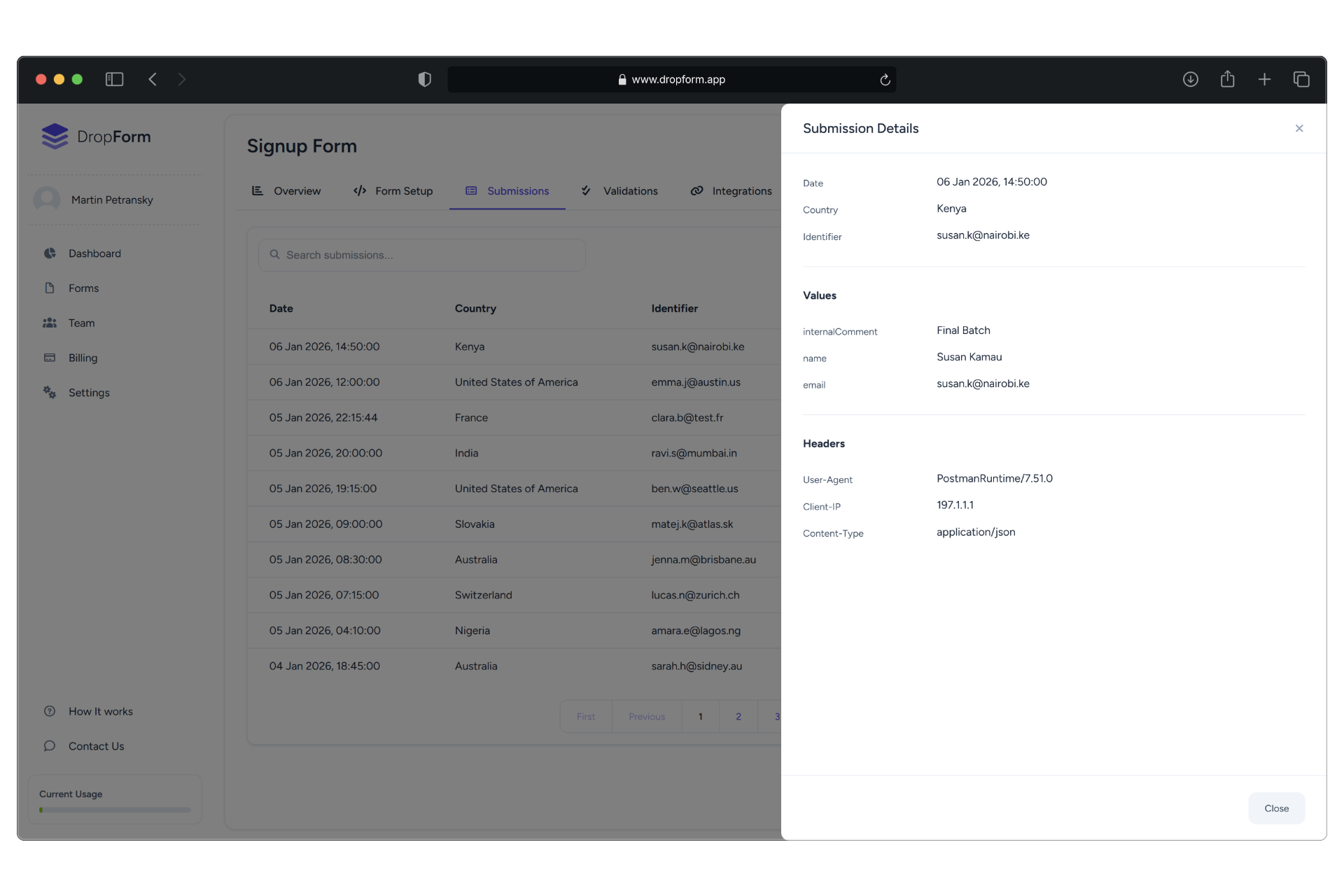 DropForm gallery image