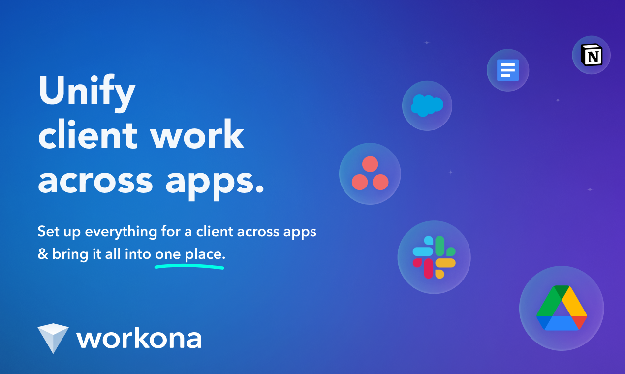 Client Project Automation by Workona media 1