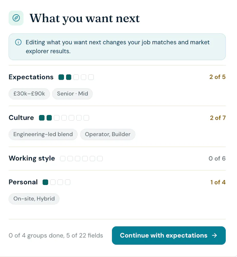 Mosaic & me: skills-first, titles second screenshot 3