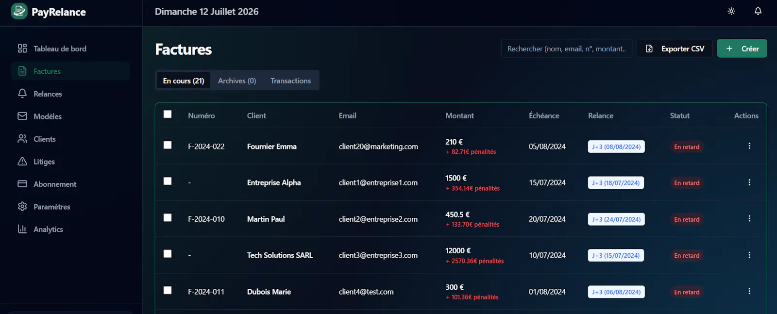 PayRelance screenshot 2