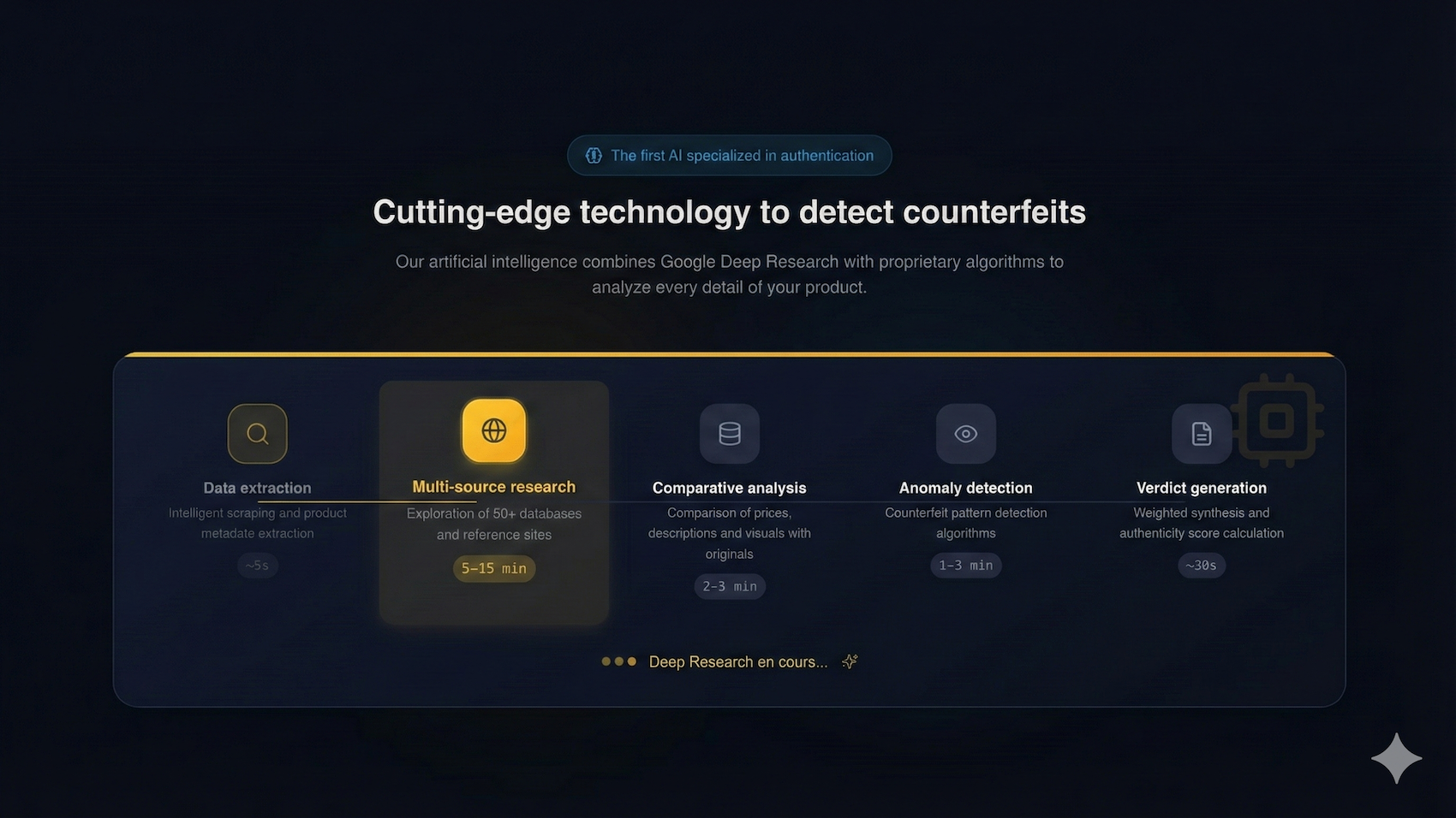 LegitScan.ai - Screenshot 2 showing product features and functionality