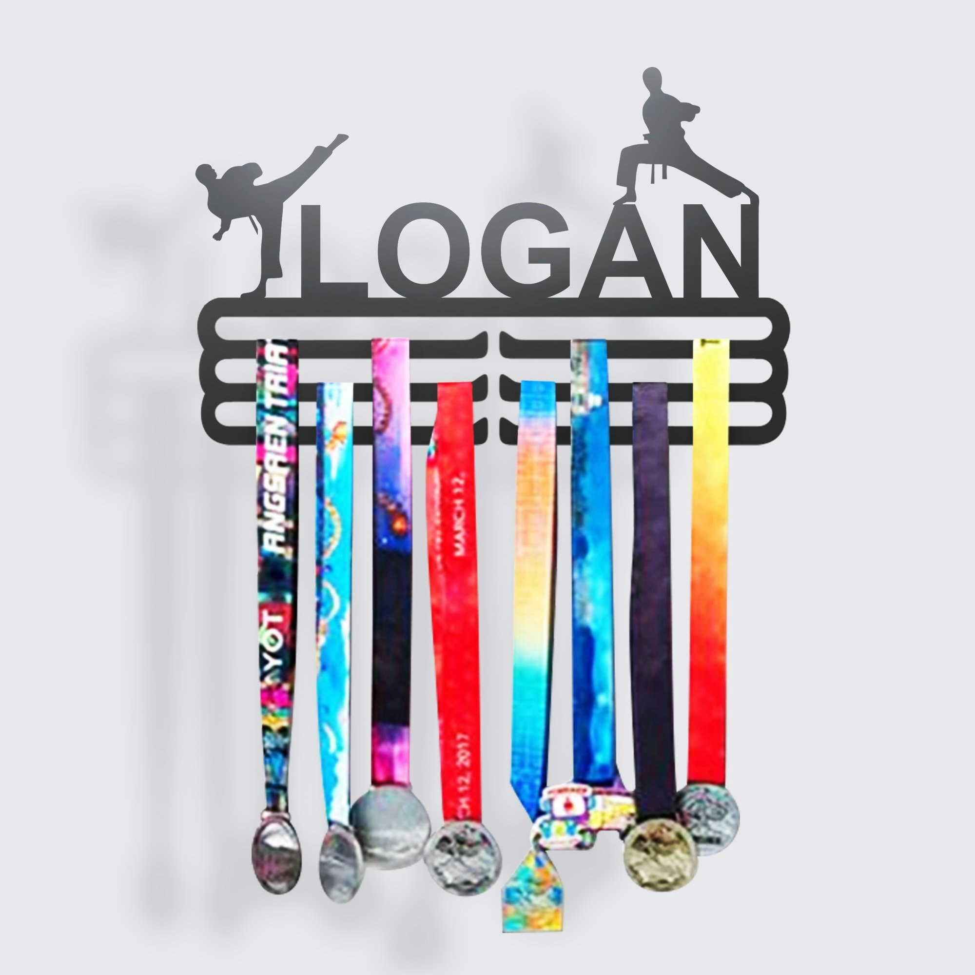 Running Medal Display Rack gallery image