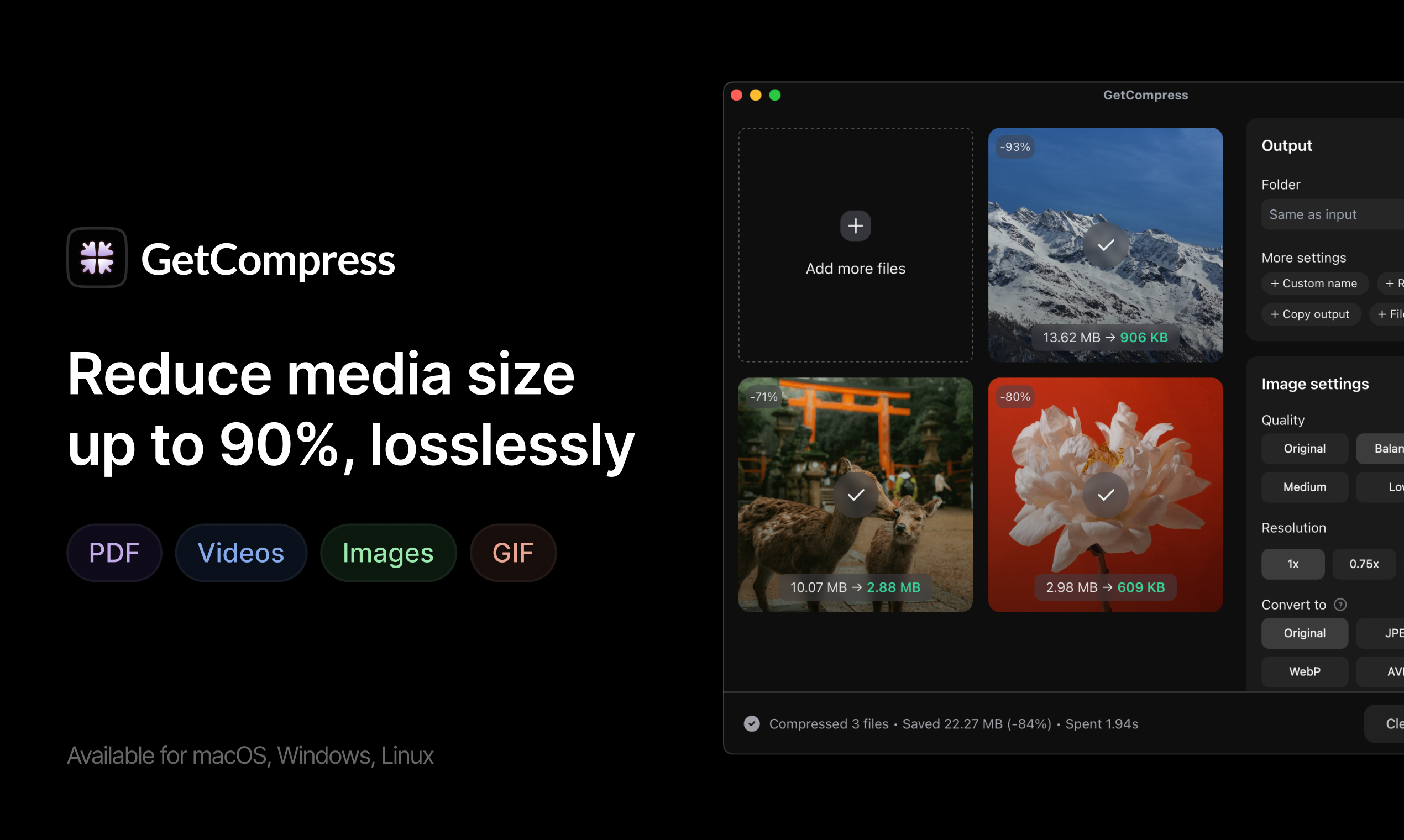 GetCompress gallery image