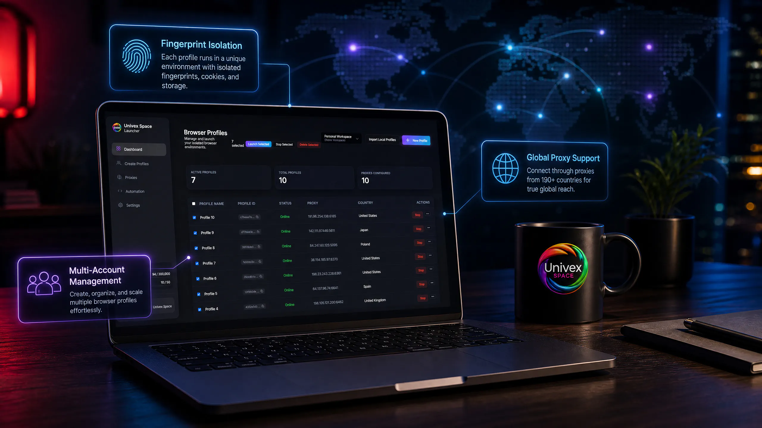 Univex Browser gallery image