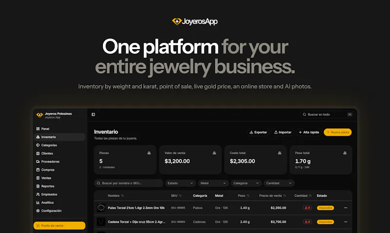 Joyeros App screenshot 1