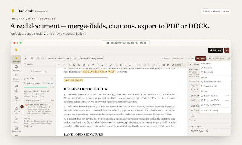 QuillDraft screenshot 7