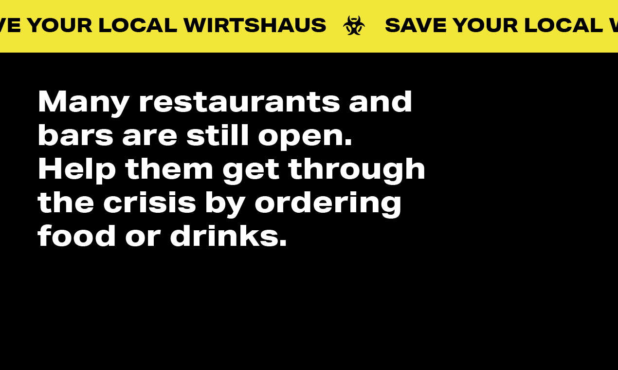 SAVE YOUR LOCAL WIRTSHAUS gallery image