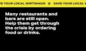 SAVE YOUR LOCAL WIRTSHAUS gallery image