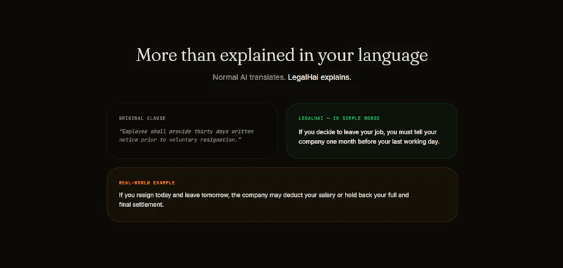 LegalHai screenshot 3