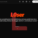 L0ser — Turn your Ls into Ws