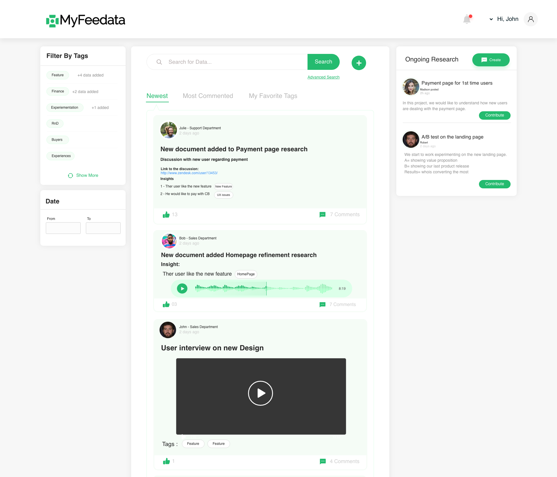 MyFeedata gallery image