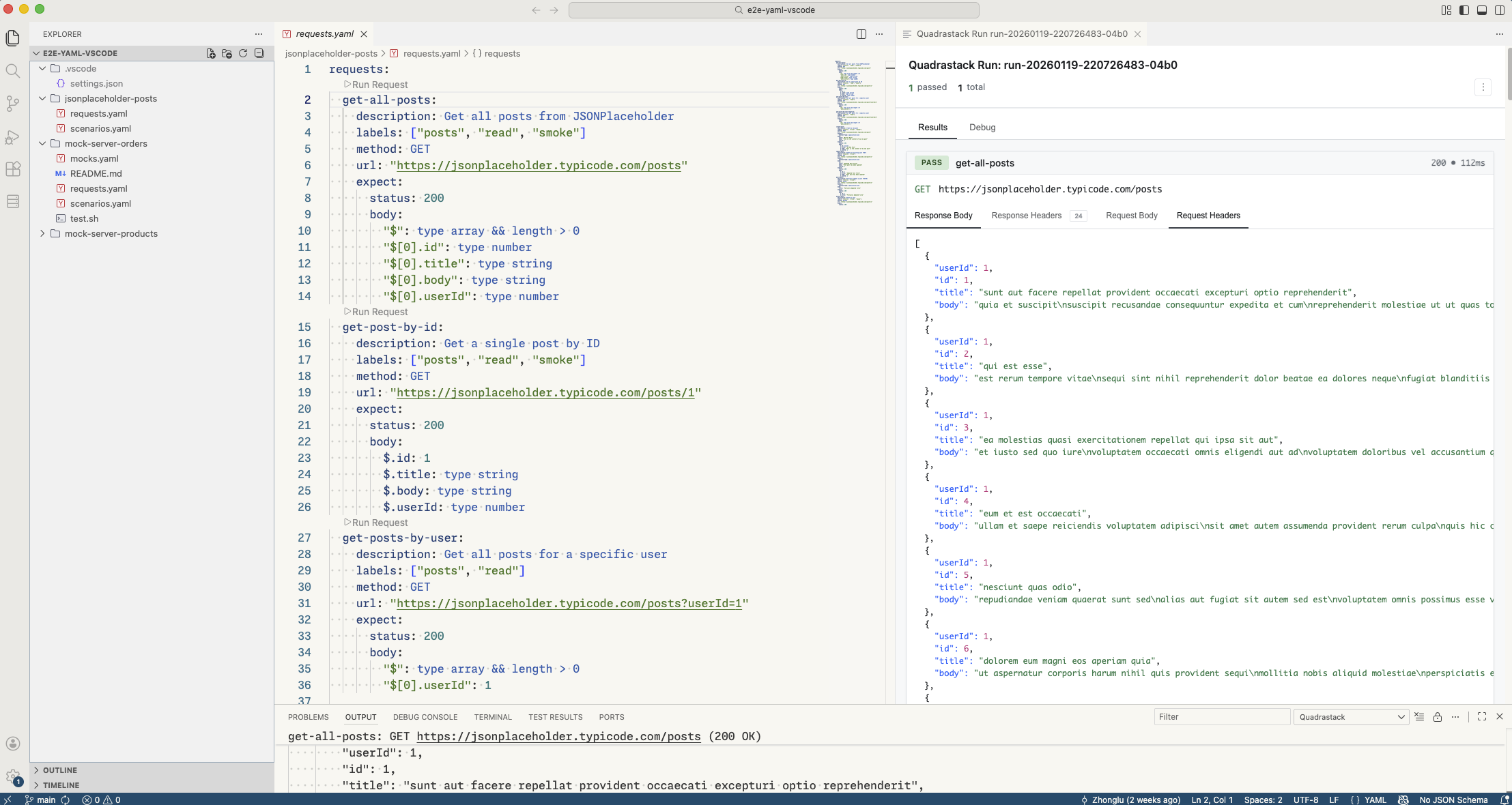 Quadrastack - Screenshot 3 showing product features and functionality