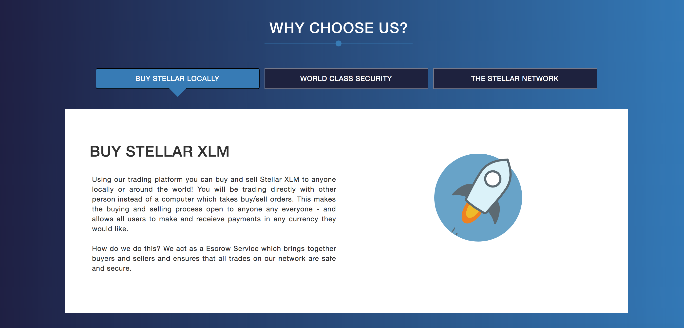 Stellar Network Trades gallery image