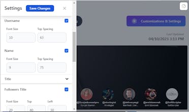 XCoverFlow - Twtter Live Cover Followers gallery image