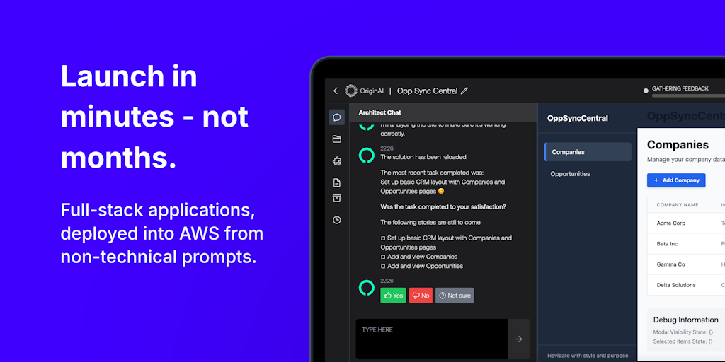 Origin AI + templates