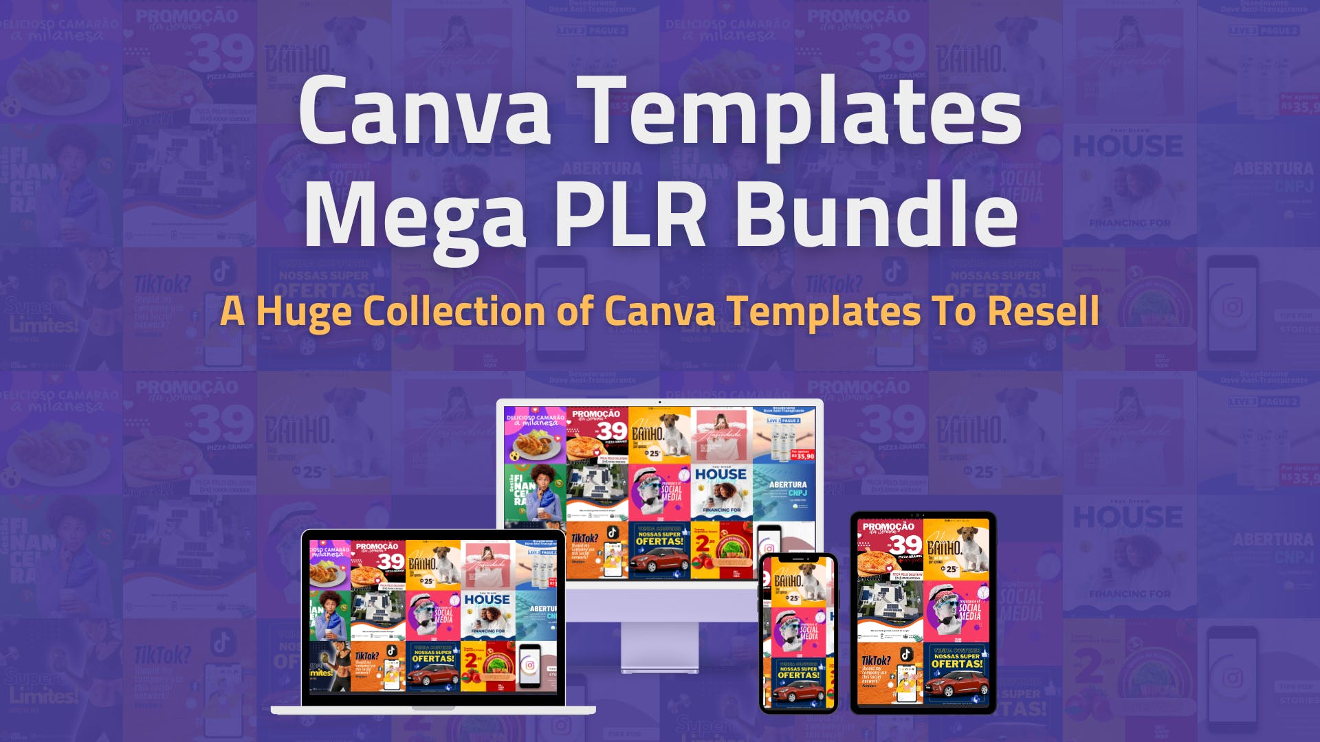 Canva Templates Mega PLR Bundle media 1