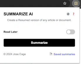 Summarizer AI gallery image