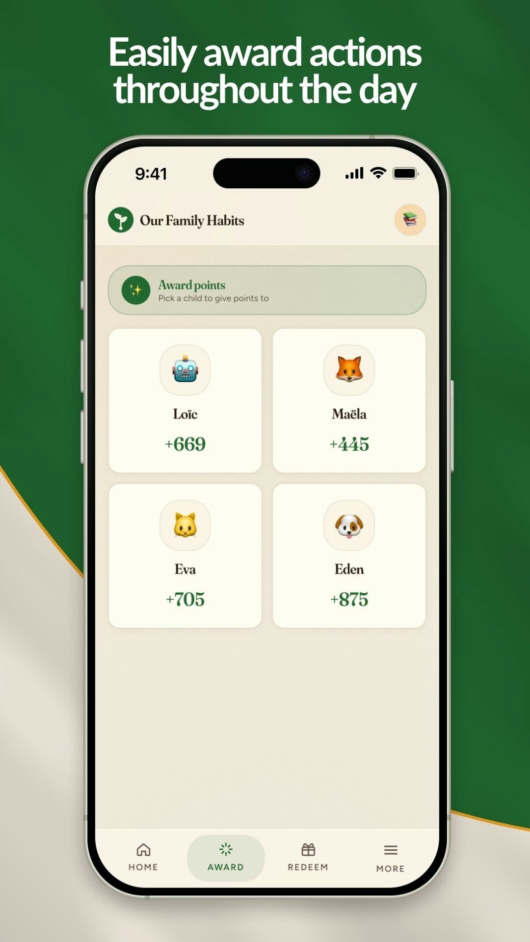 Our Family Habits App gallery image
