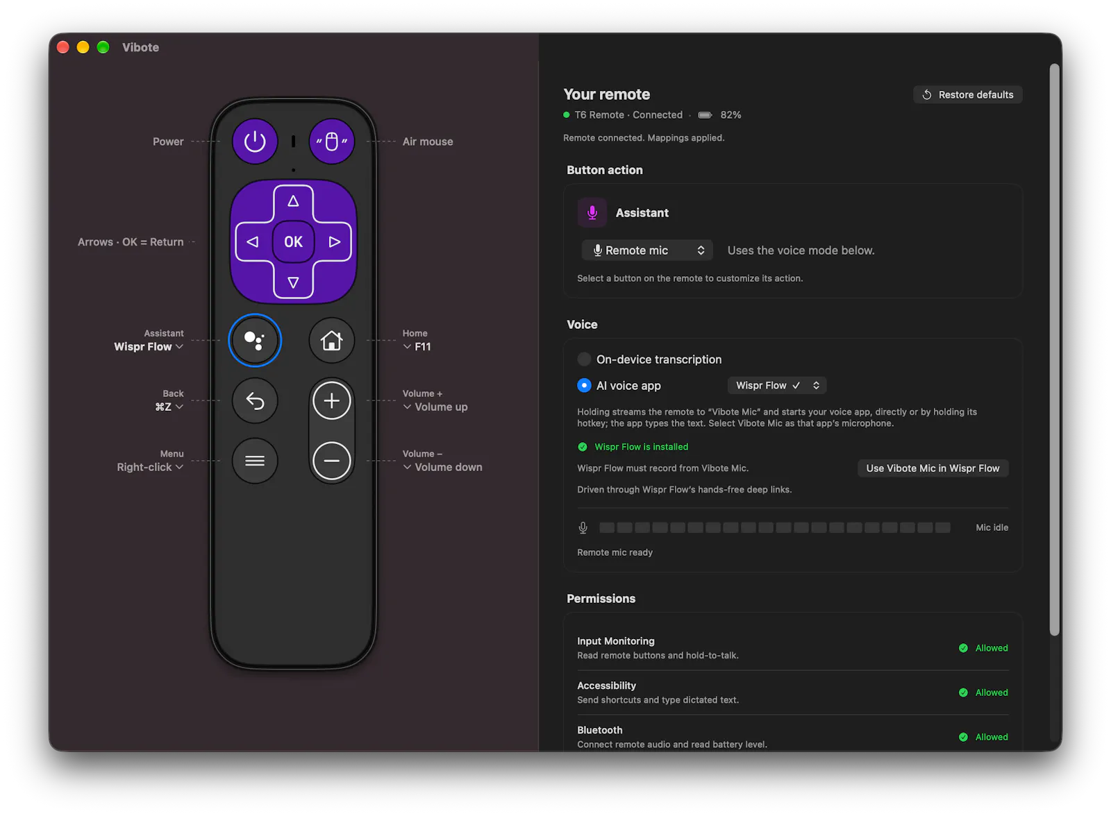 Vibote screenshot 2
