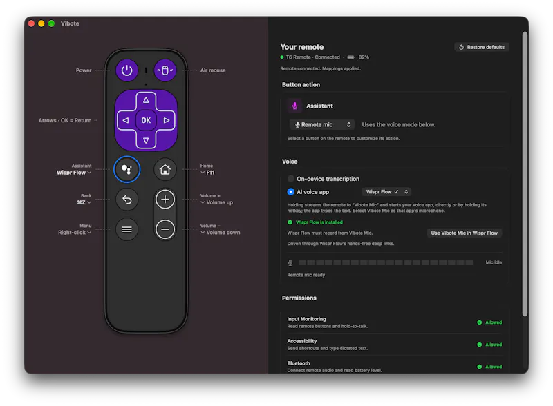 Vibote screenshot 2