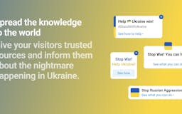 Help Ukraine Widget media 2